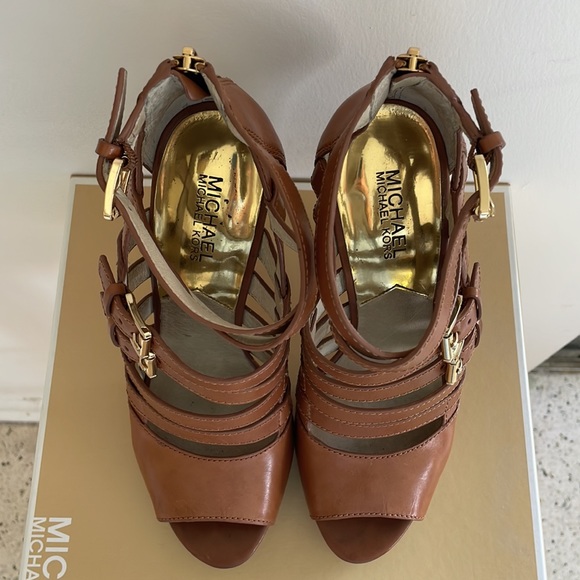 Michael Kors Sandra Platform Strappy Heels - Picture 3 of 6